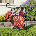 Three Flowers, Garden Flag