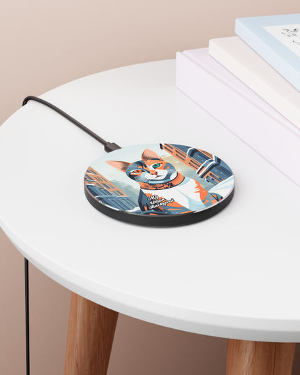 Claws Pawson, 10W Wireless Charger for iPhone, Android, Earbuds