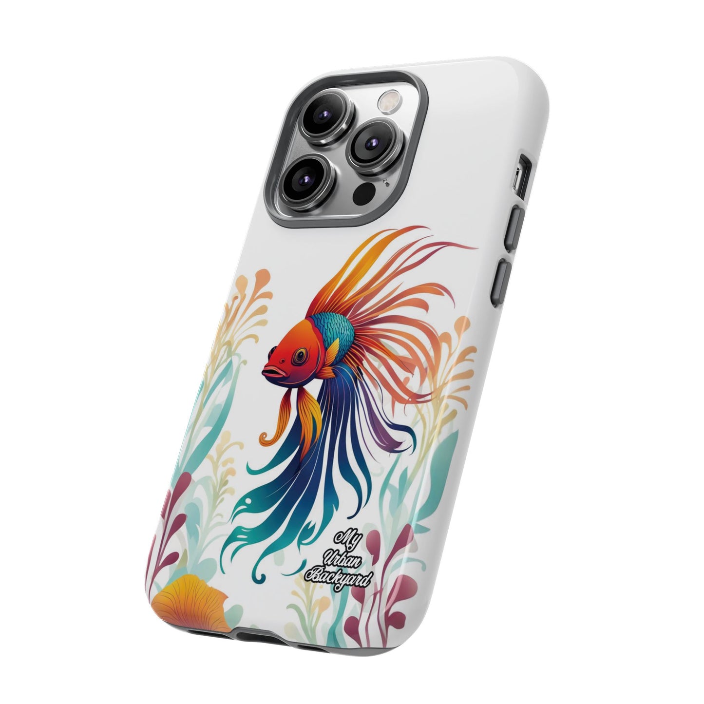 Colorful Betta Fish, Cell Phone Case - Apple, Samsung or Google Pixel