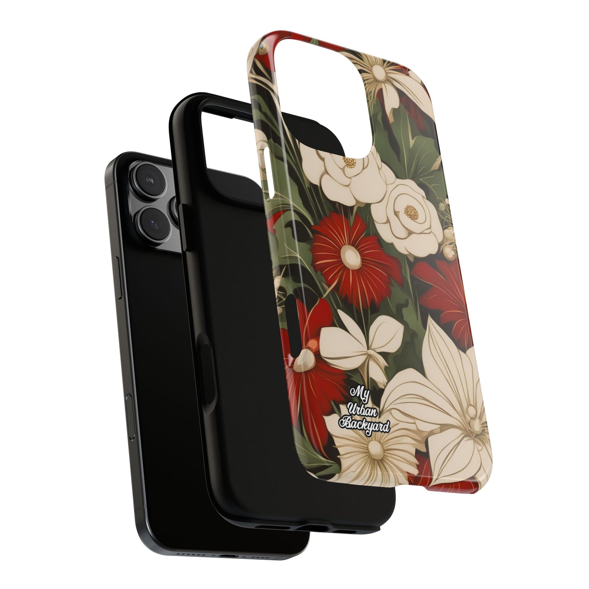 Holiday Flowers, Cell Phone Case - Apple, Samsung, Google Pixel