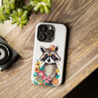Raccoon with Glasses, Cell Phone Case - Apple, Samsung or Google Pixel