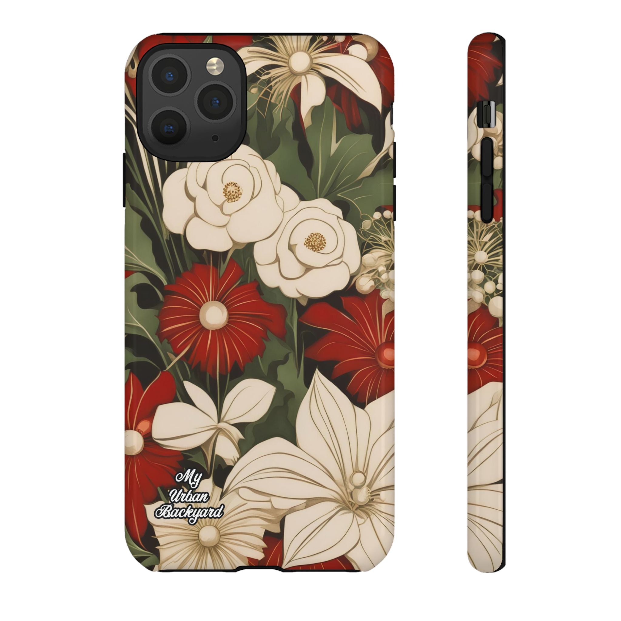 Holiday Flowers, Cell Phone Case - Apple, Samsung, Google Pixel