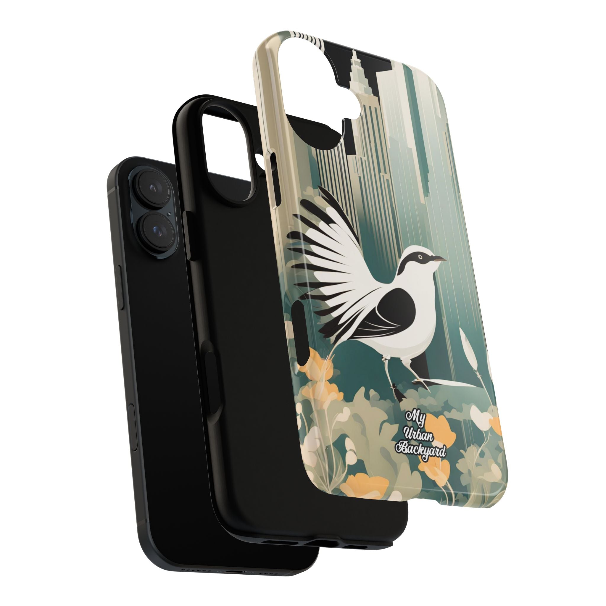 City Bird, Cell Phone Case - Apple iPhone, Samsung Galaxy, Google Pixel