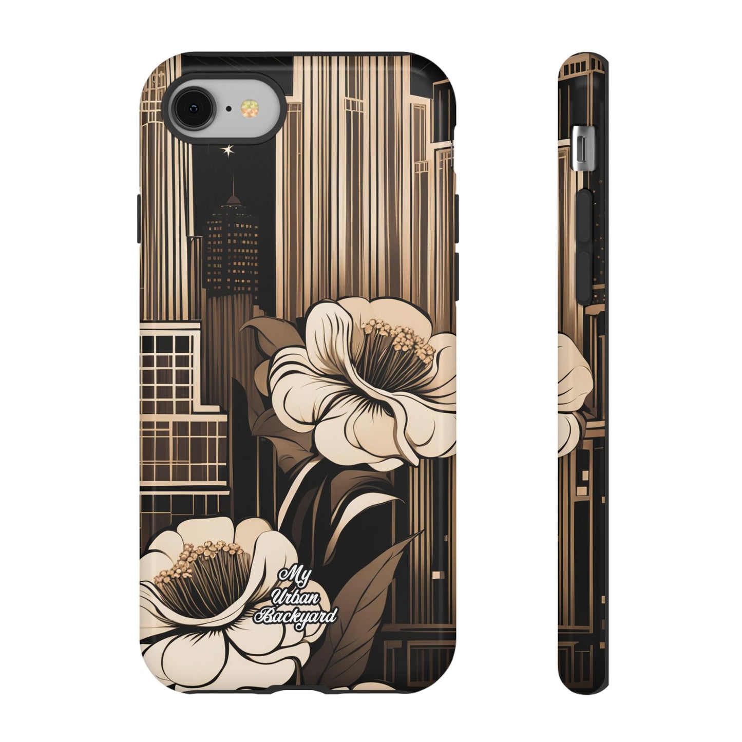 City Flowers, Cell Phone Case - Apple iPhone, Samsung Galaxy or Google Pixel