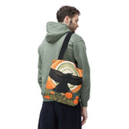 Flying Crow Tote Bag with Cotton Handles For Everyday Use, 3 Sizes