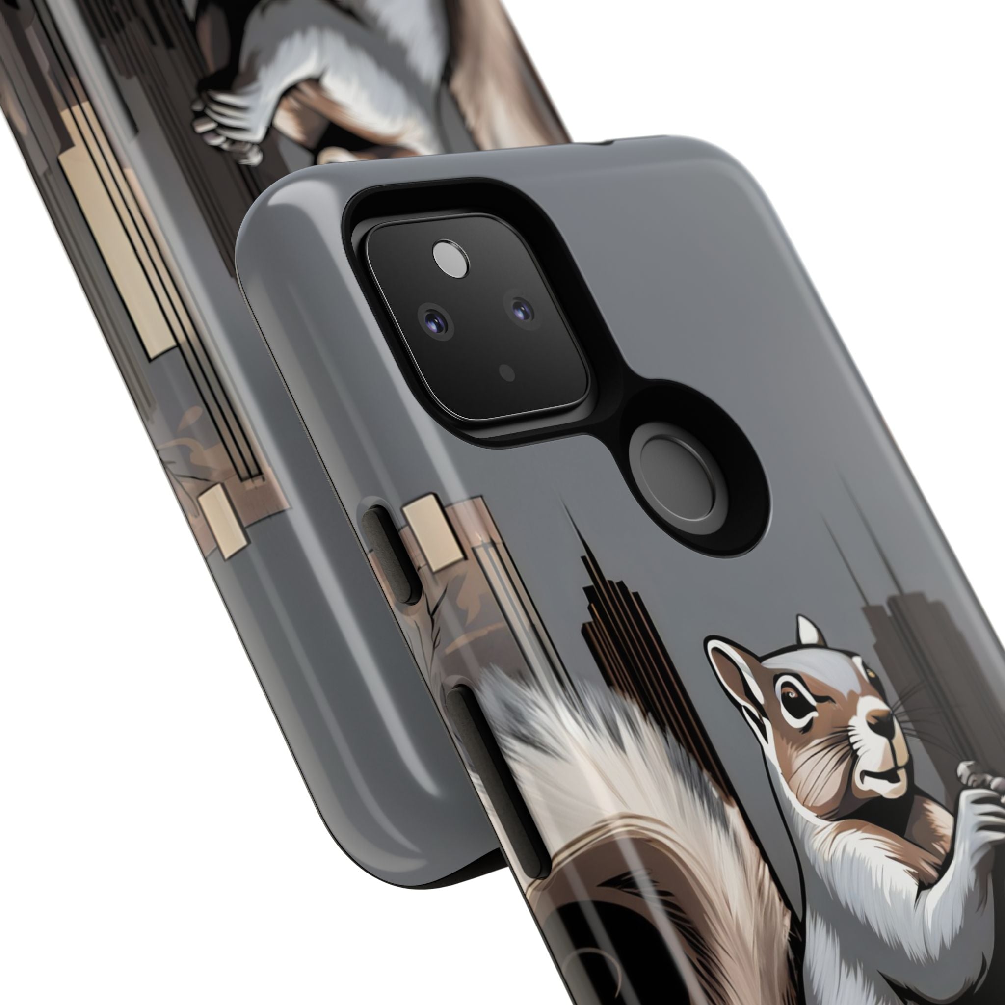 Urban Gray Squirrel, Cell Phone Case - Apple, Samsung, Google Pixel