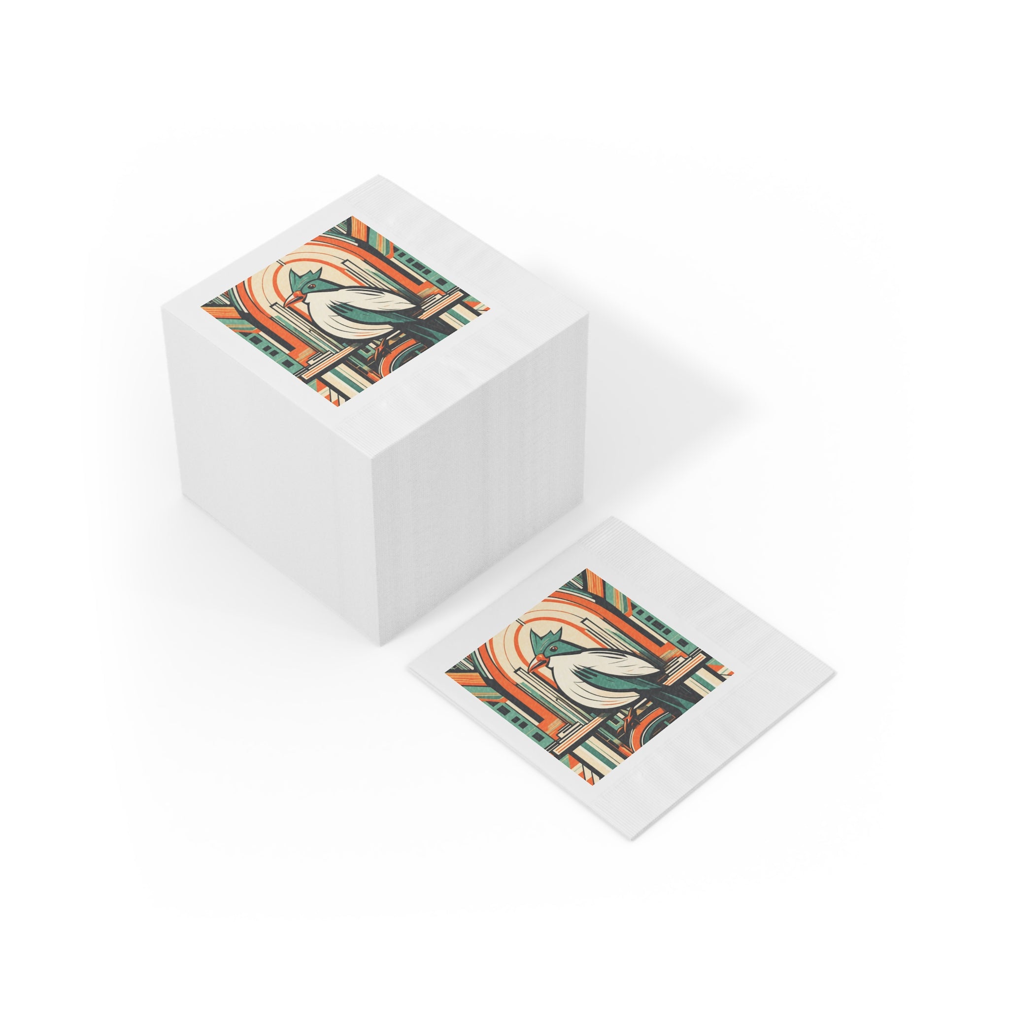Art Deco Bird Napkins