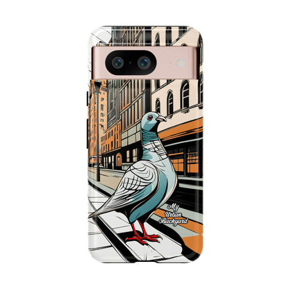 Pigeon on a City Street, Cell Phone Case - Apple, Samsung, or Google Pixel