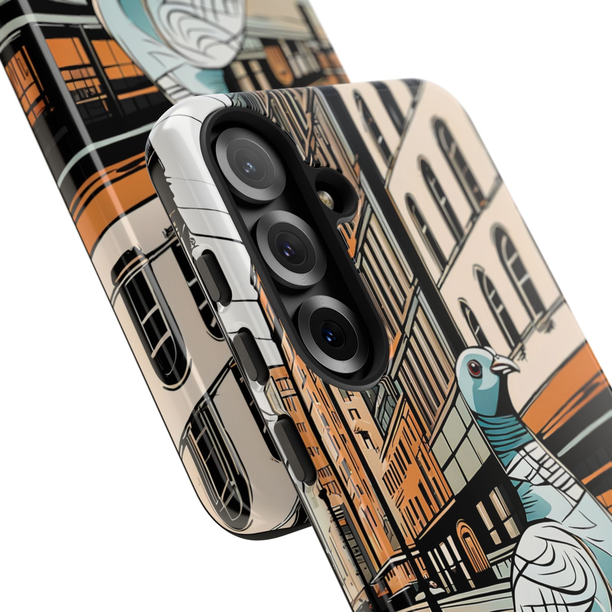 Pigeon on a City Street, Cell Phone Case - Apple, Samsung, Google Pixel