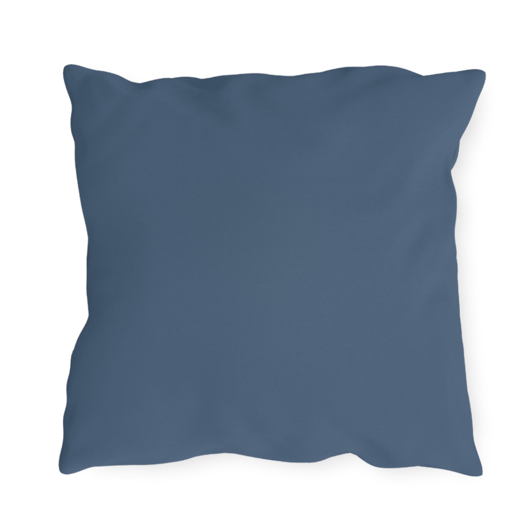 Night Blooming Wildflowers, Blue accent color, Throw Pillow