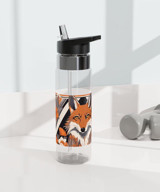 Brown Urban Coyote, 20oz Sport Water Bottle, BPA-Free, Tritan™ plastic