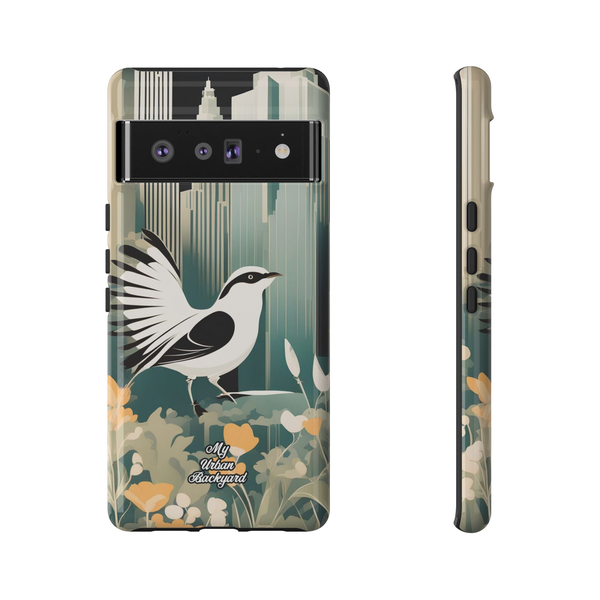 City Bird, Cell Phone Case - Apple iPhone, Samsung Galaxy, Google Pixel
