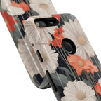 Art Deco Flowers, Cell Phone Case - Apple, Samsung, Google Pixel