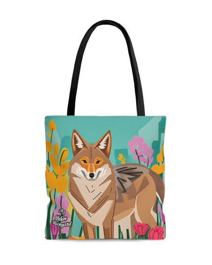 Reusable Tote Bag for Everyday Use, Shoulder Bag w Cotton Handles - Urban Coyote