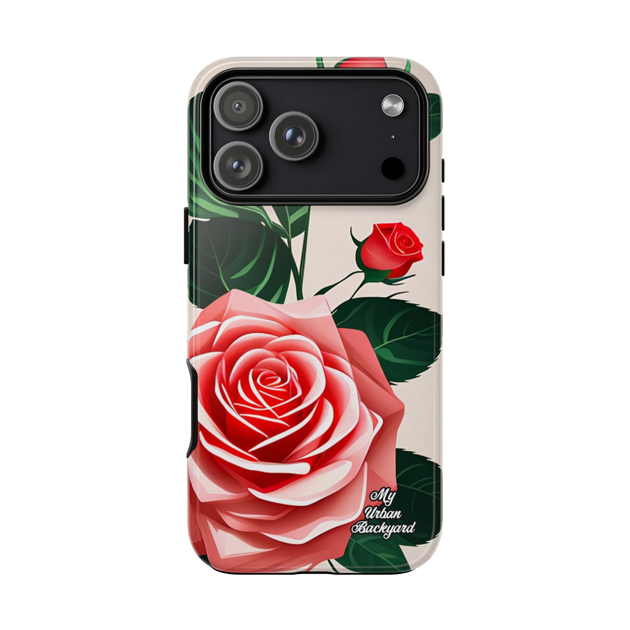 Pink Rose Flowers, Cell Phone Case - Apple, Samsung, Google Pixel