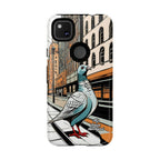 Pigeon on a City Street, Cell Phone Case - Apple, Samsung, Google Pixel