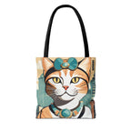 Meowvelous Jewel Cat Tote Bag