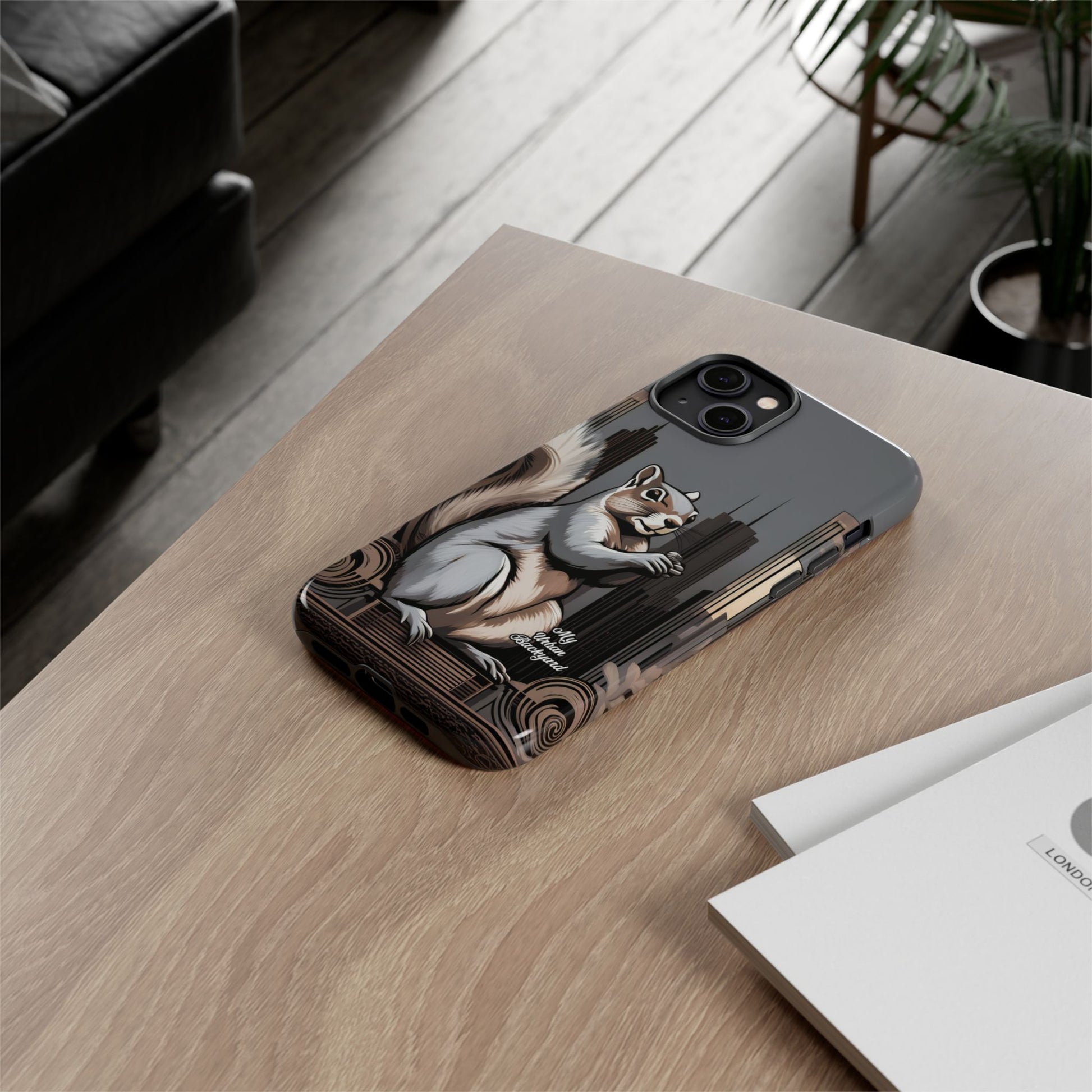 Urban Gray Squirrel, Cell Phone Case - Apple, Samsung, Google Pixel