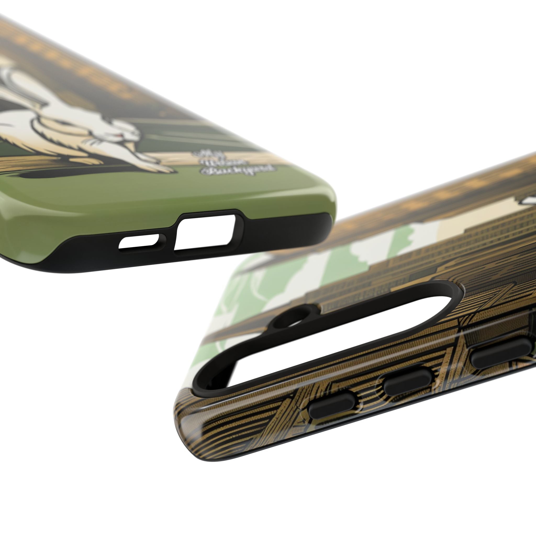 White Rabbit on a City Street, Cell Phone Case - Apple, Samsung, Google Pixel