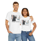 Whisker Wonderland Unisex Heavy Cotton Tee - Cozy Cat Lover's T-Shirt