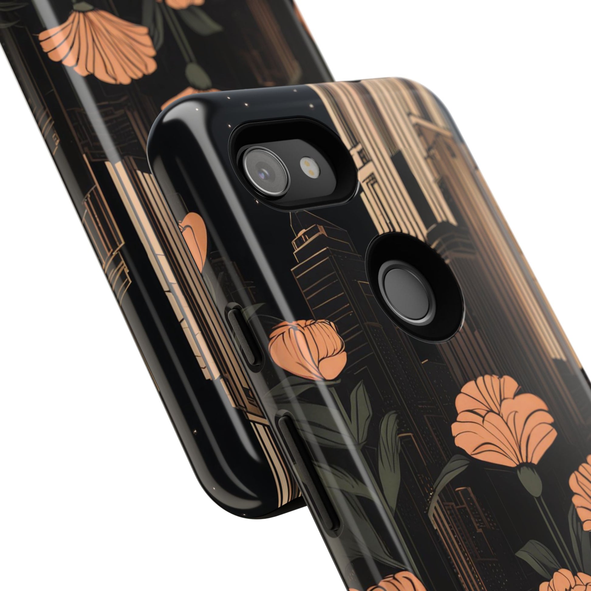 Urban Evening with Flowers, Cell Phone Case - Apple iPhone, Samsung Galaxy, Google Pixel