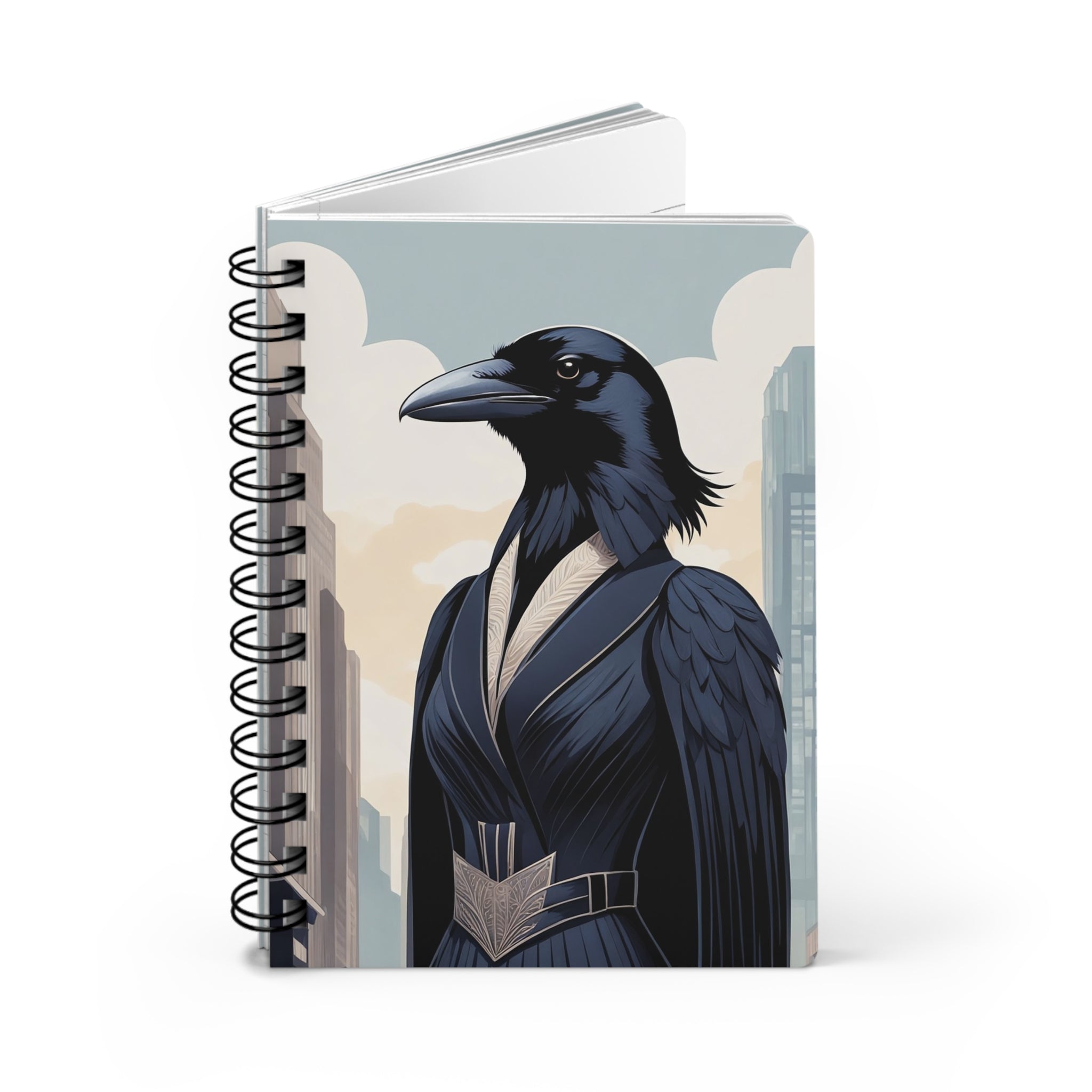 Regal Crow City Spiral Journal