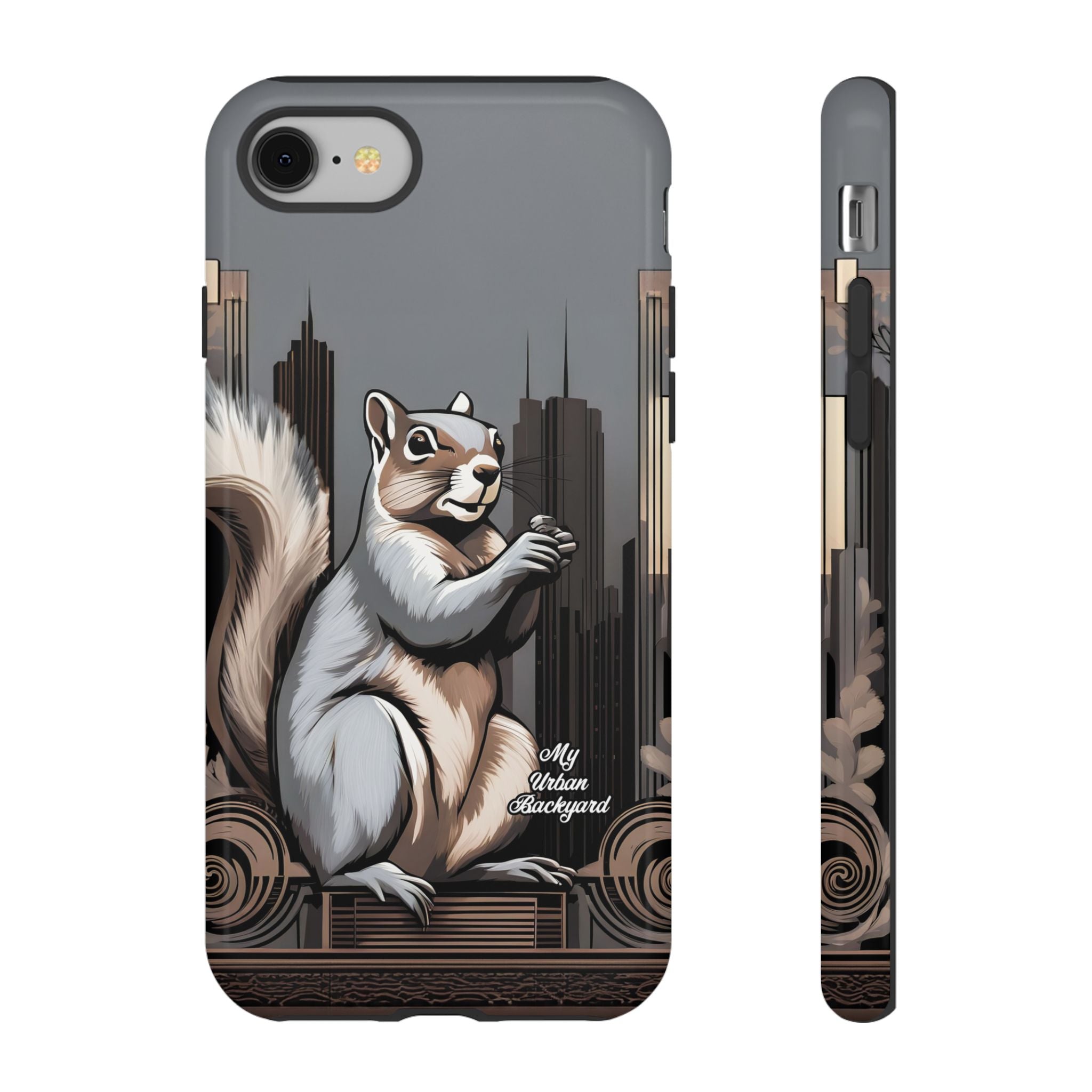 Urban Gray Squirrel, Cell Phone Case - Apple, Samsung, Google Pixel
