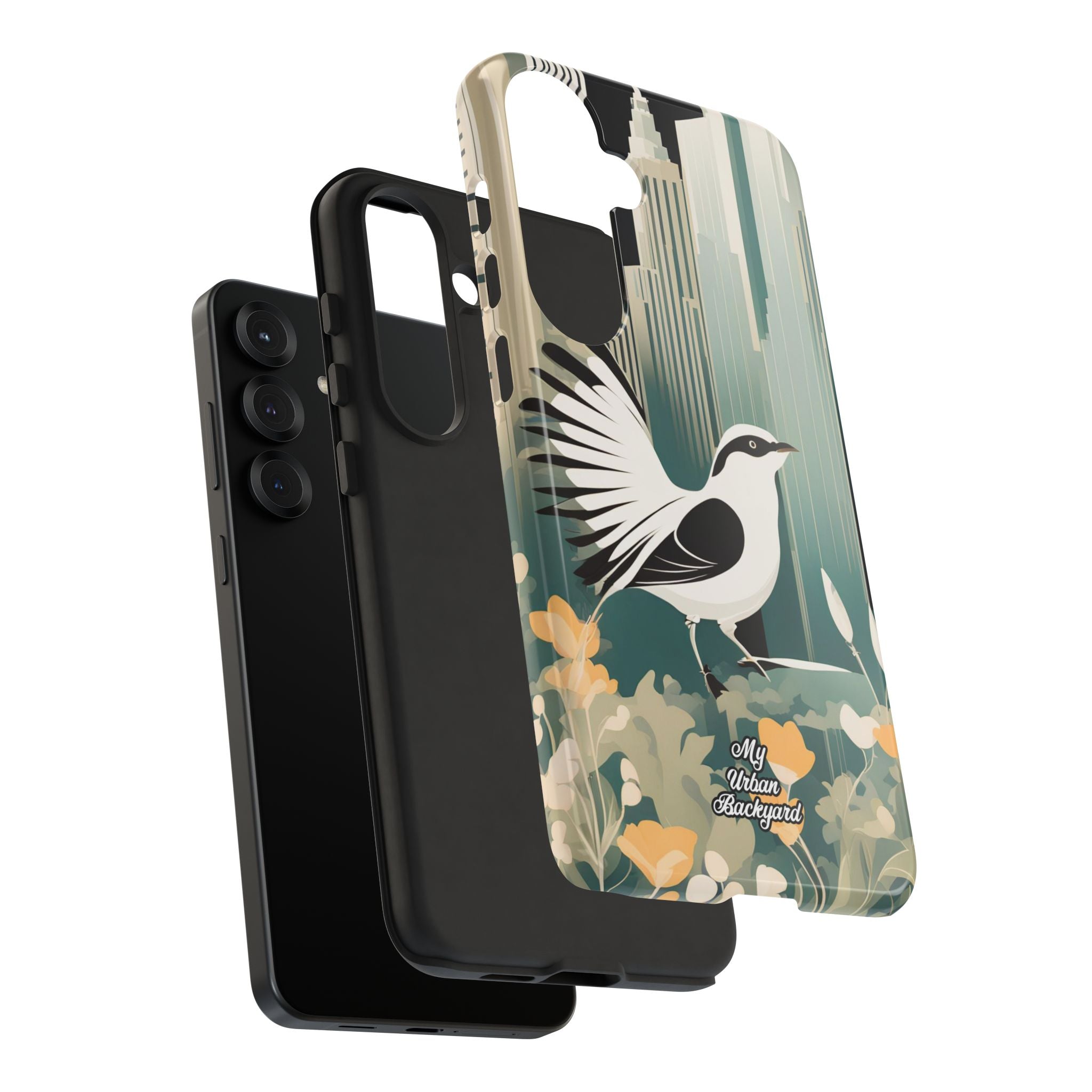 City Bird, Cell Phone Case - Apple iPhone, Samsung Galaxy, Google Pixel