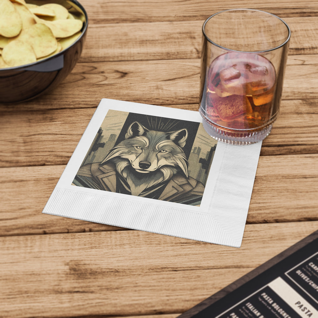 Luther Greyfang  —  Wolf Napkins