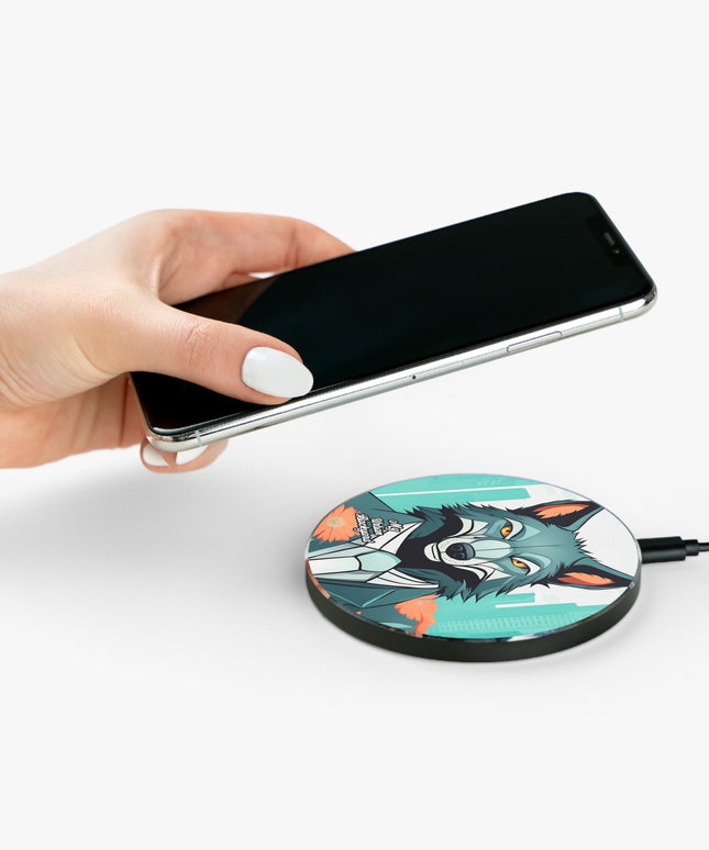 Vincent Blueclaw, Wolf 10W Wireless Charger for iPhone, Android, Earbuds