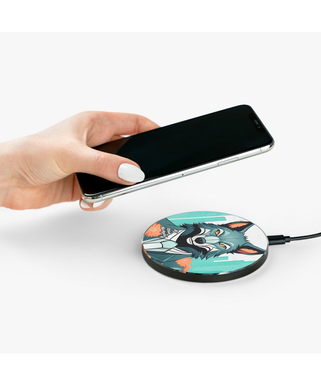 Vincent Blueclaw, Wolf 10W Wireless Charger for iPhone, Android, Earbuds
