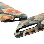 Orange and White Flowers, Cell Phone Case - Apple, Samsung, Google Pixel