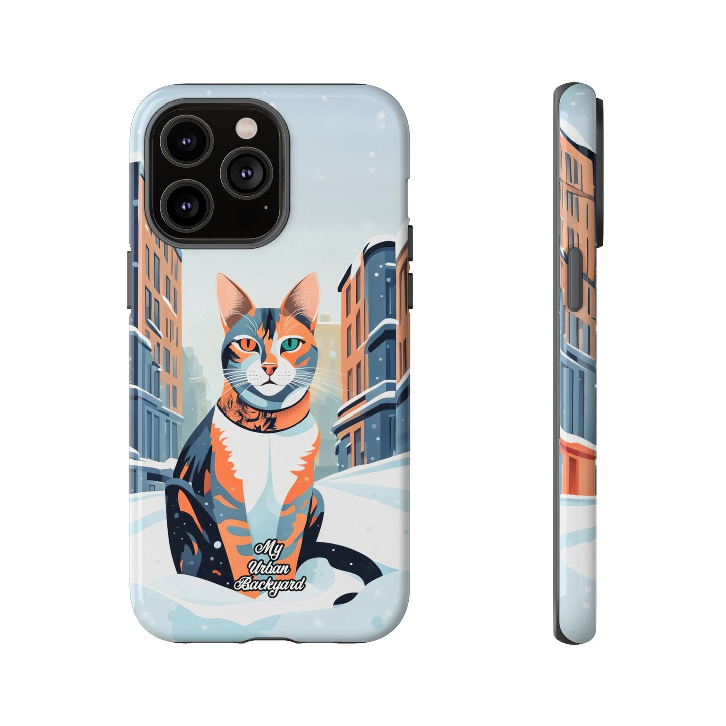 Claws Pawson in the Snow, Cell Phone Case - Apple, Samsung, or Google Pixel