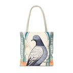 City Pigeon, Bird Tote Bag with Cotton Handles For Everyday Use, 3 Sizes
