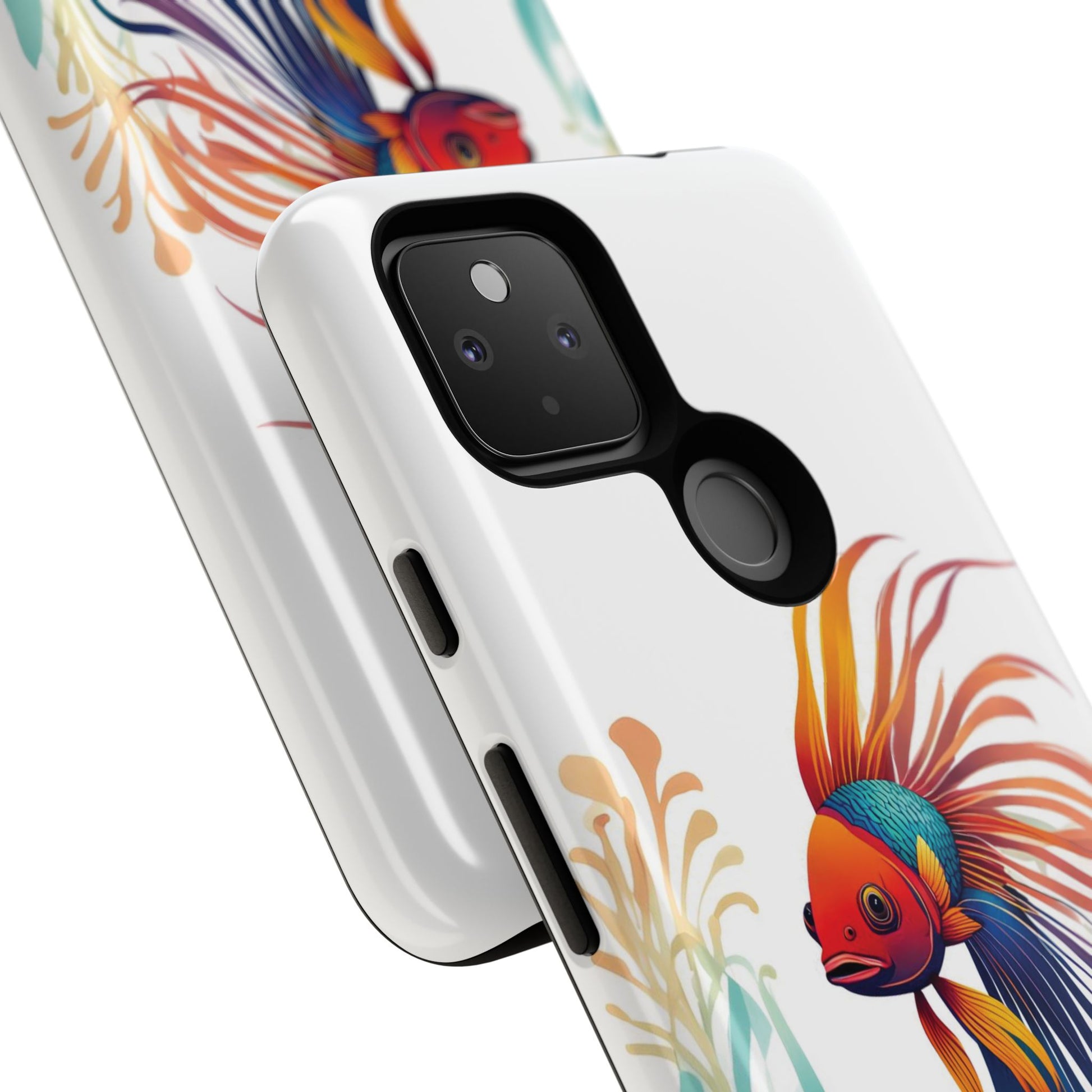 Colorful Betta Fish, Cell Phone Case - Apple, Samsung or Google Pixel