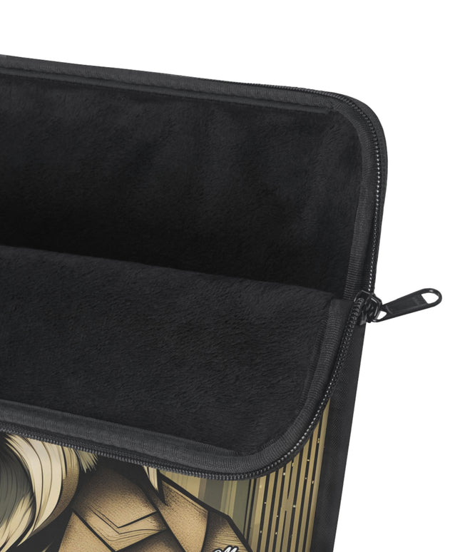 Luther Greyfang, Wolf Laptop Carrying Case, Top Loading Sleeve for School or Work