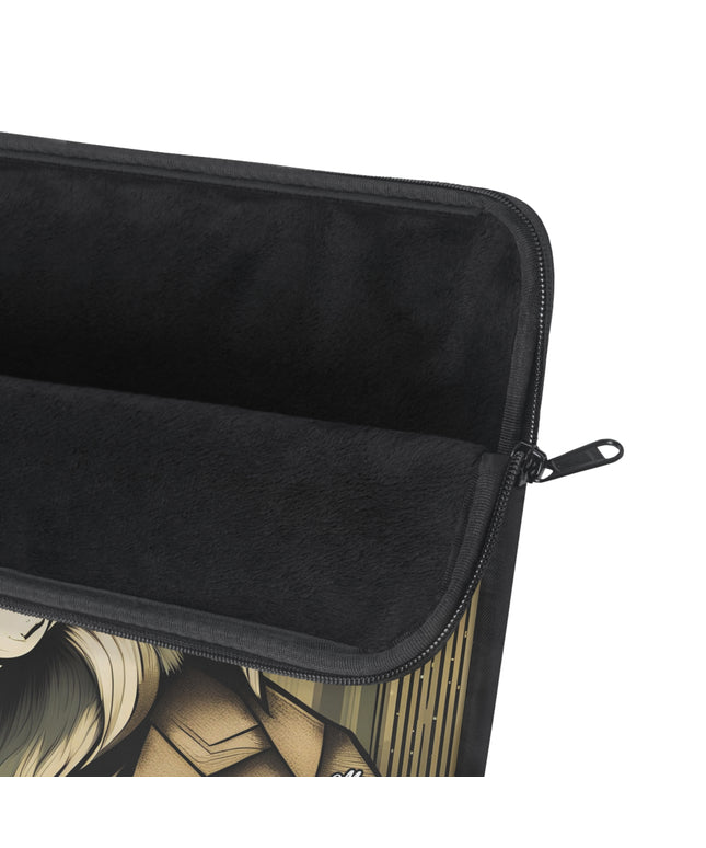 Luther Greyfang, Wolf Laptop Carrying Case, Top Loading Sleeve for School or Work