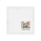 Tabby Kittens Birthday Napkins