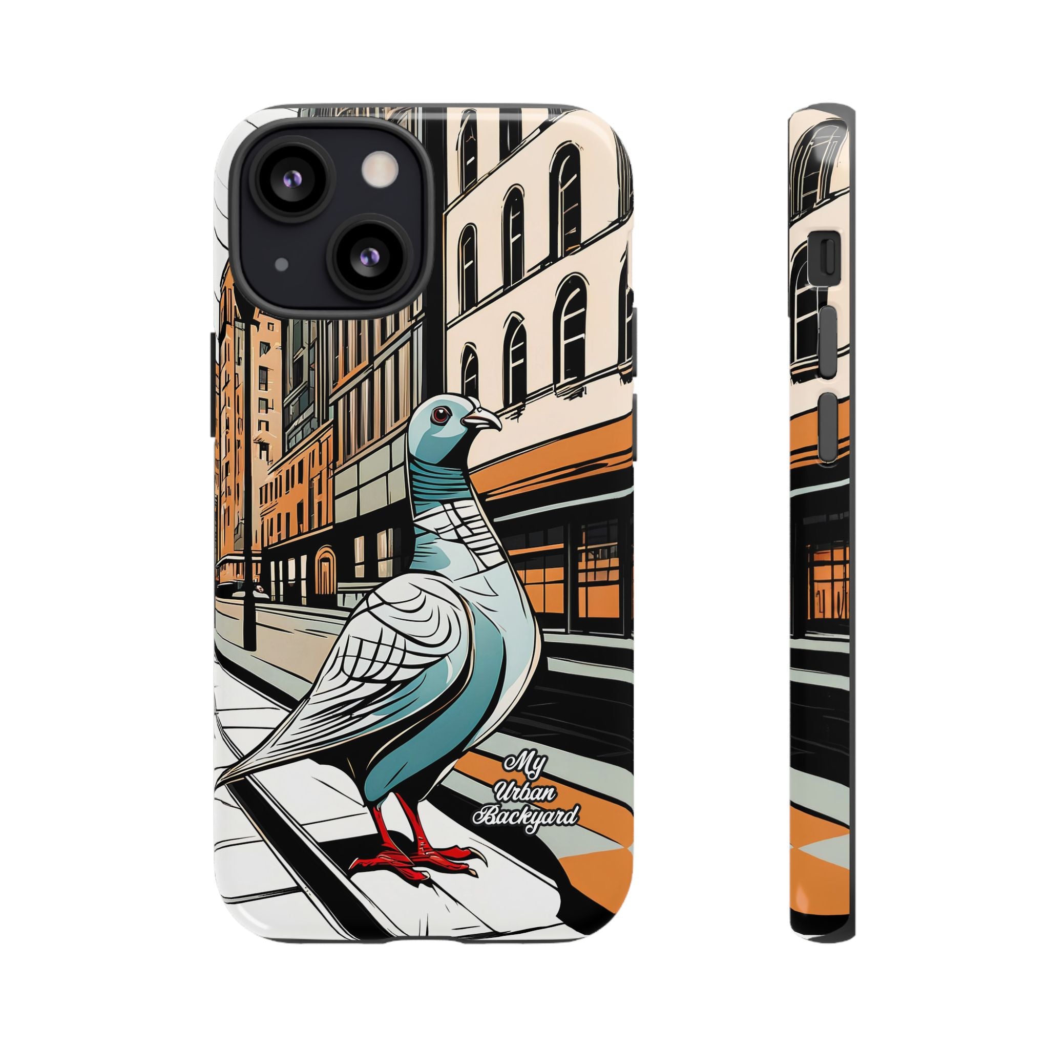 Pigeon on a City Street, Cell Phone Case - Apple, Samsung, Google Pixel