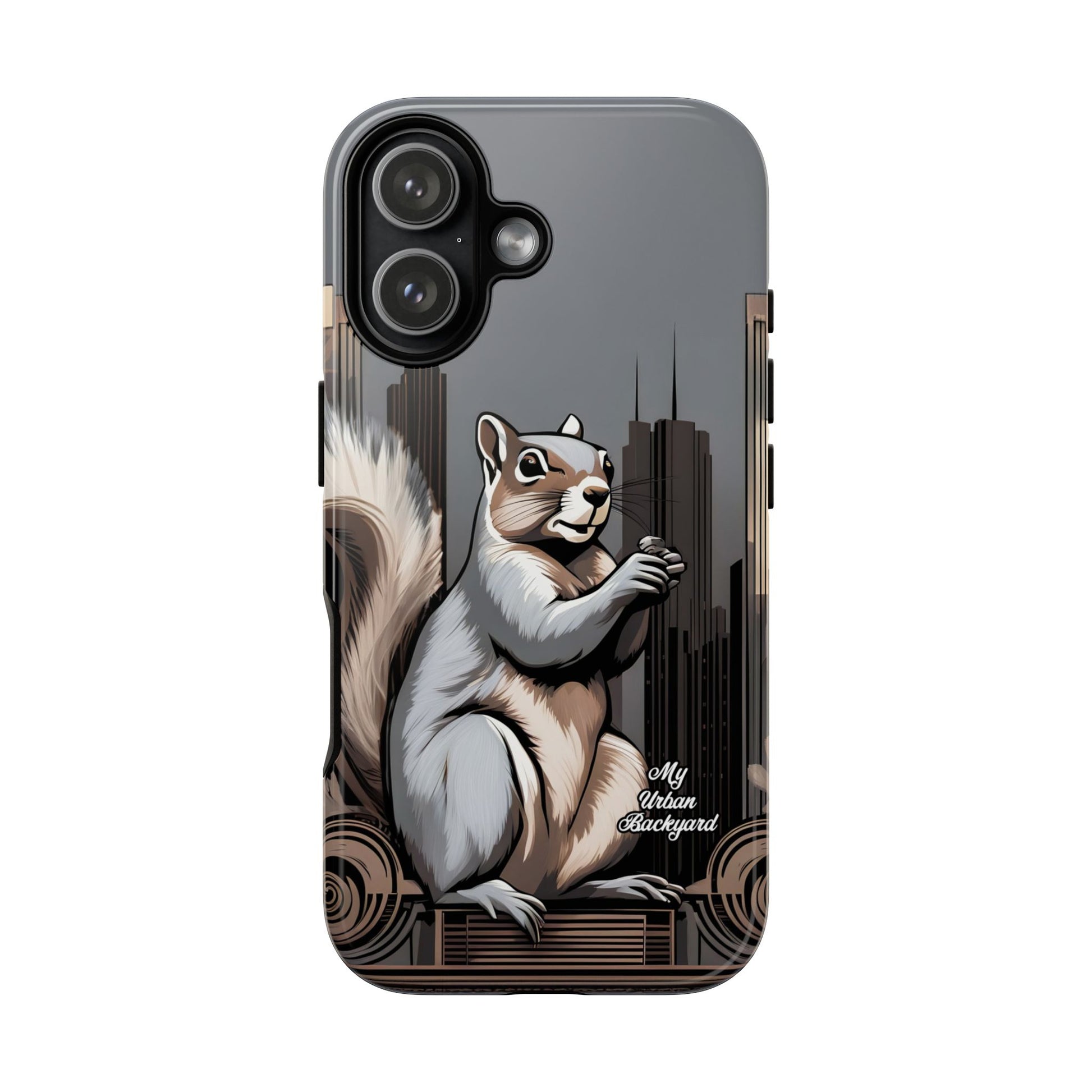 Urban Gray Squirrel, Cell Phone Case - Apple, Samsung, Google Pixel