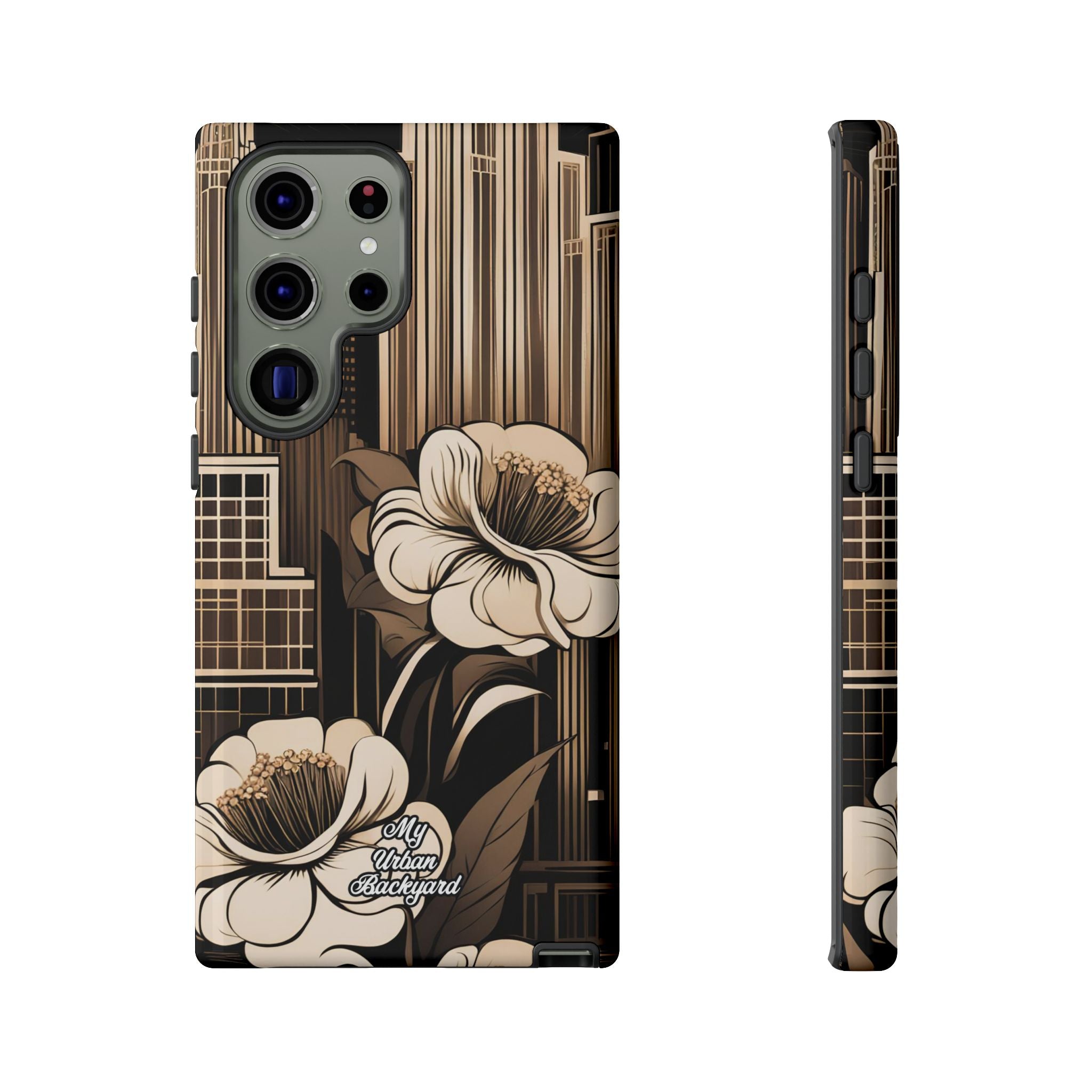 City Flowers, Cell Phone Case - Apple, Samsung, Google Pixel