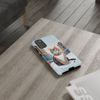 Claws Pawson in the Snow, Cell Phone Case - Apple, Samsung, Google Pixel