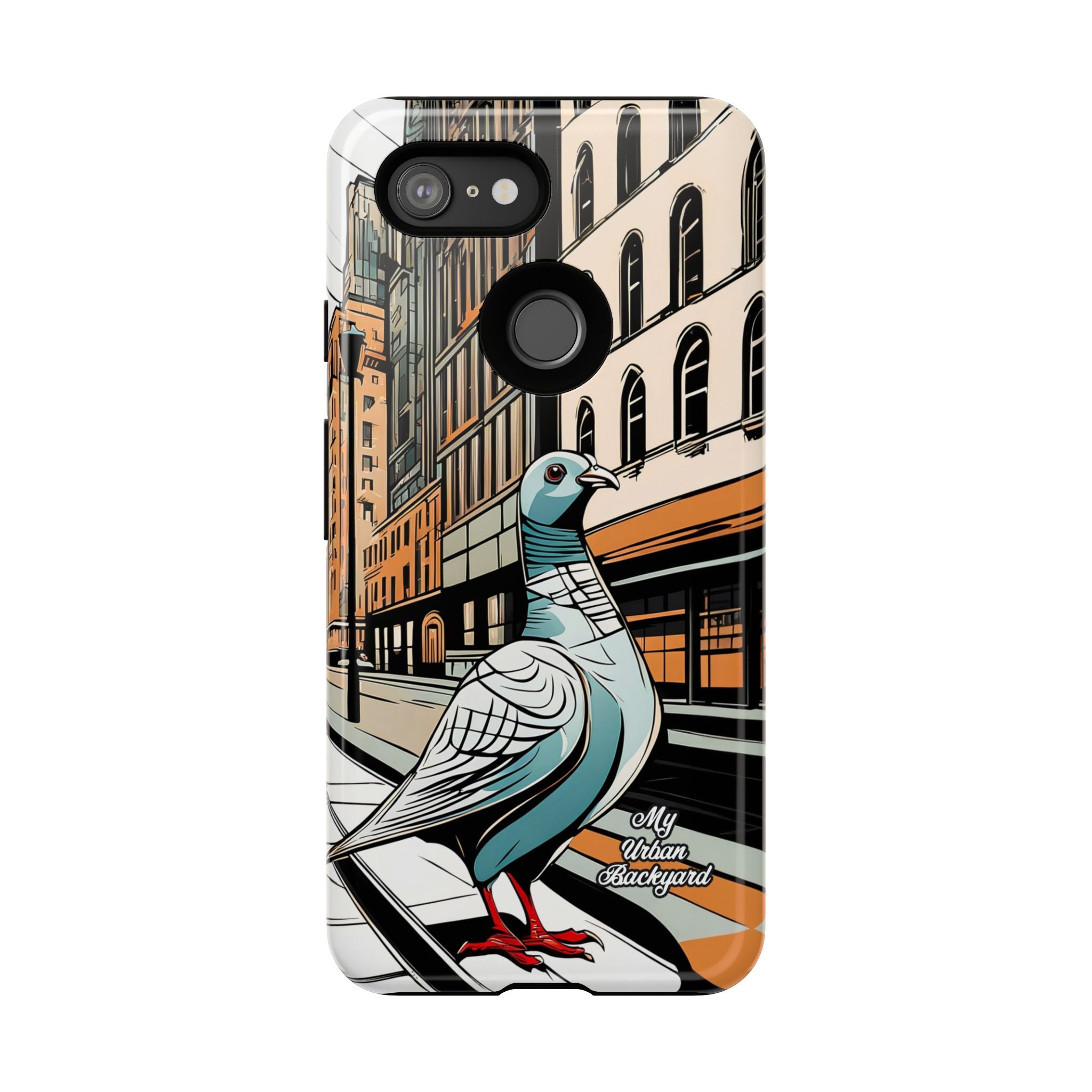 Pigeon on a City Street, Cell Phone Case - Apple, Samsung, Google Pixel