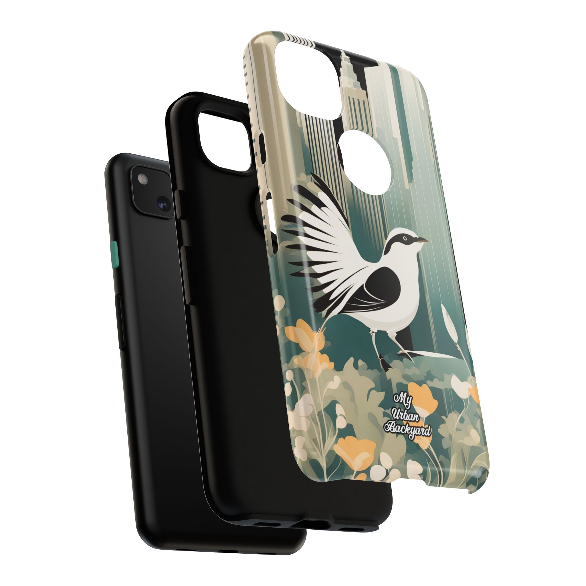 City Bird, Cell Phone Case - Apple iPhone, Samsung Galaxy, Google Pixel