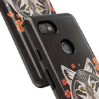 Art Deco Wolf, Cell Phone Case - Apple, Samsung, Google Pixel