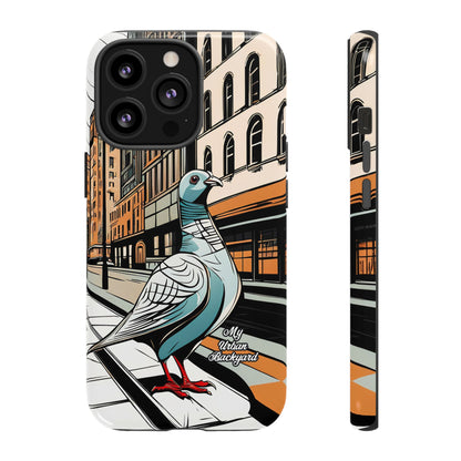 Pigeon on a City Street, Cell Phone Case - Apple, Samsung, or Google Pixel