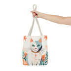 Whiskers, Cat Tote Bag with Cotton Handles For Everyday Use, 3 Sizes