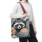 Rocco Pawsley, Raccoon Tote Bag with Cotton Handles For Everyday Use, 3 Sizes