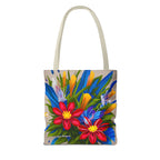 Vibrant Wildflowers Tote Bag with Cotton Handles For Everyday Use, 3 Sizes