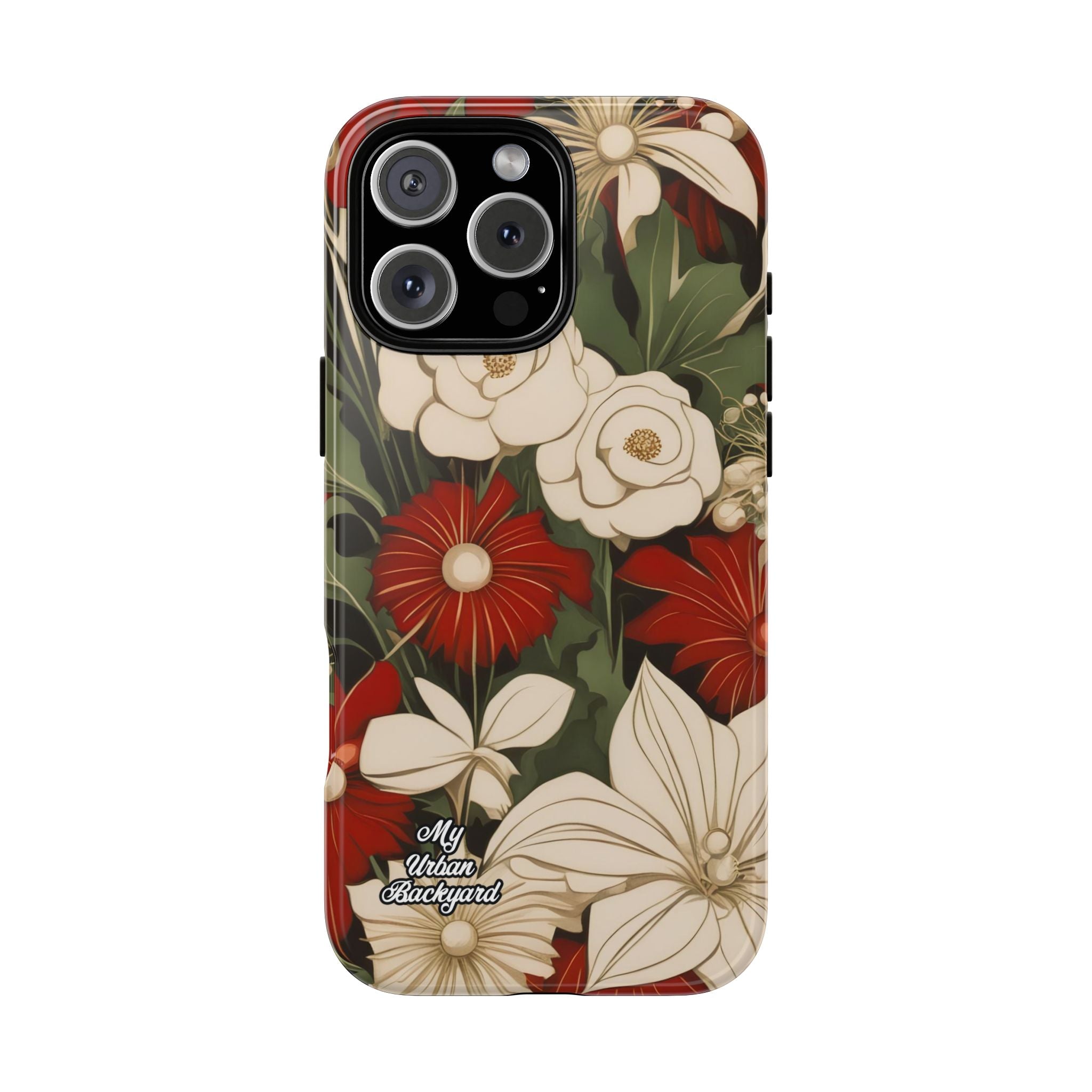 Holiday Flowers, Cell Phone Case - Apple, Samsung, Google Pixel